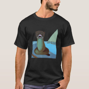 Camiseta Cubierta de bromista de mar de Smileteesanim Guay