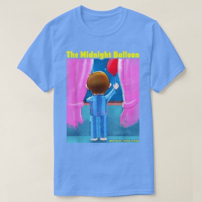 Camiseta Cubierta de globo de media noche (Diseño del anverso)