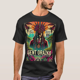 CAMISETA CUBIERTA DE LA EMISIÓN DE AGENTE 1 DE ORAZKO