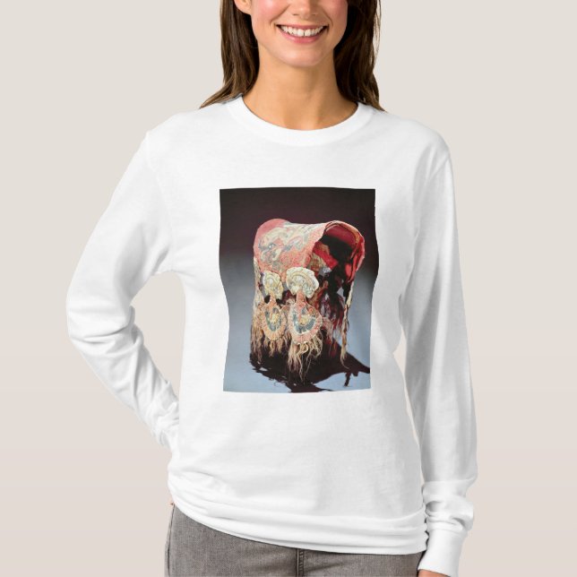 Camiseta Cubierta de la silla de montar con los grifos que (Anverso)