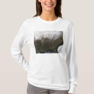 Camiseta Cubierta de nieve sobre los Estados Unidos
