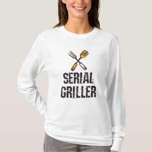 Camiseta Cubierta de parrilladas serie Grill BBQ master Gri