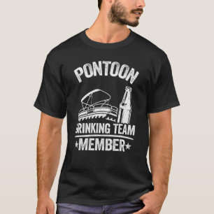 Camiseta Cubierta de Pontoon Equipo de Bebida Miembro Boer 
