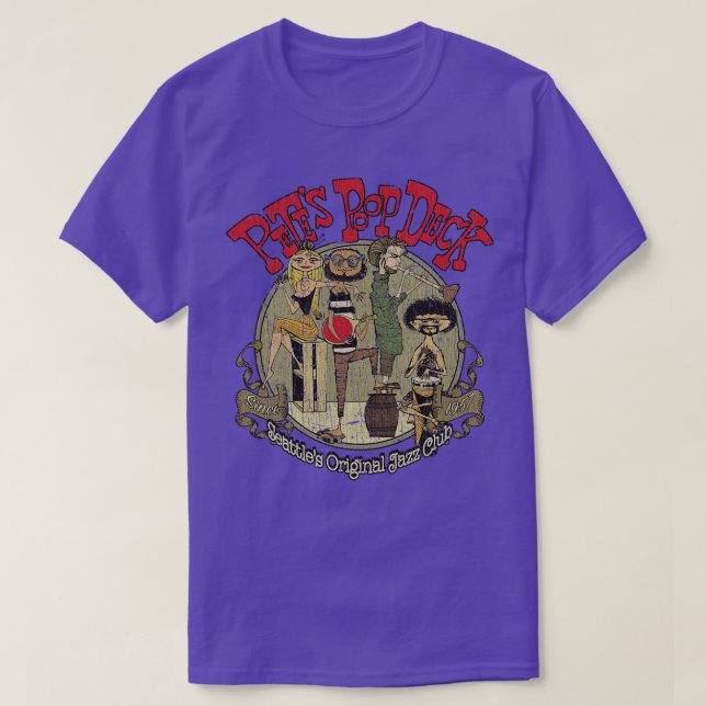 Camiseta Cubierta de poop de petes 1957 (Diseño del anverso)