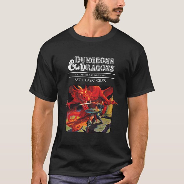 Camiseta Cubierta de reglas básicas de cosecha y dragones (Anverso)