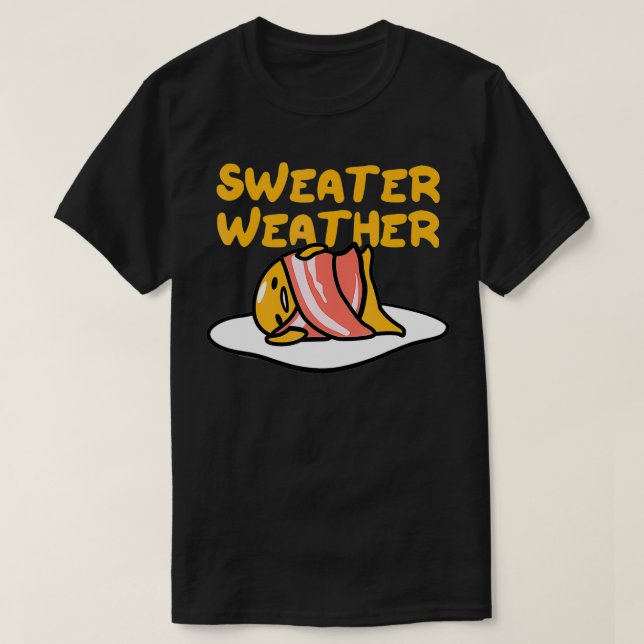 Camiseta Cubierta de tocino de cuero de Gudetama (Diseño del anverso)