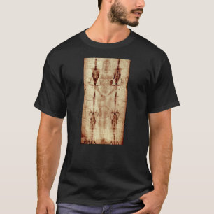 Camiseta Cubierta de Turín, visión frontal