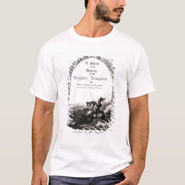 Camiseta Cubierta 'de un bosquejo de la historia los (Anverso)