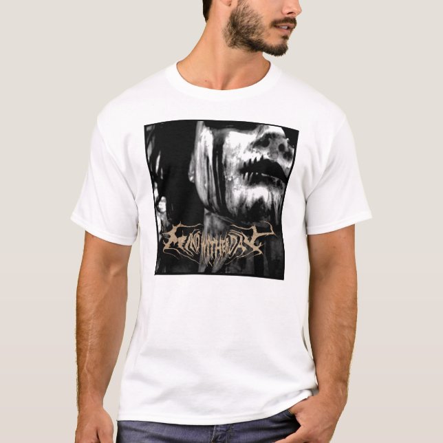 Camiseta Cubierta del álbum del día de Wither de la mente (Anverso)