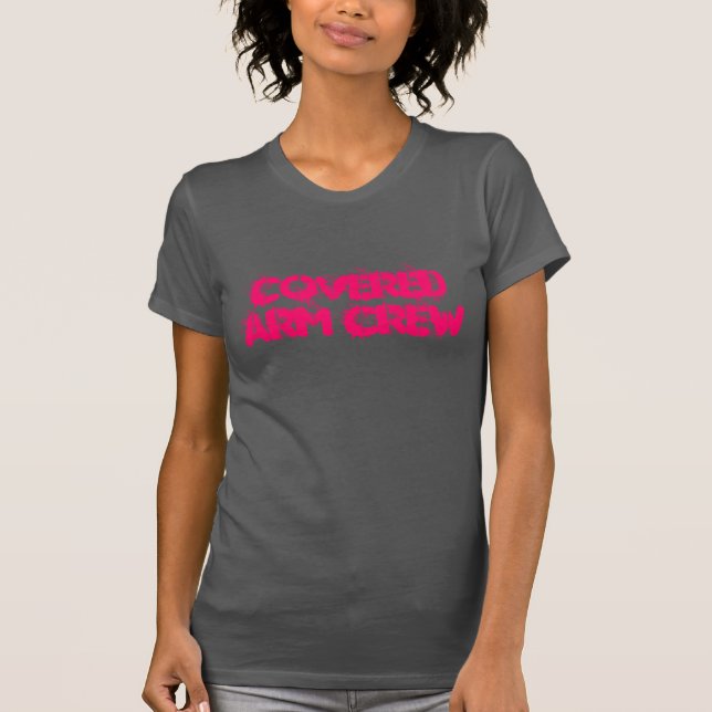 Camiseta cubierta del equipo del brazo (Anverso)