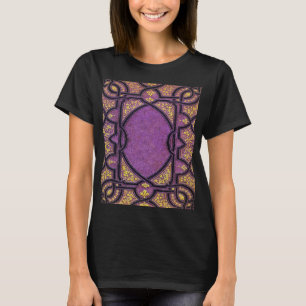 Camiseta Cubierta del libro Vines de oro y púrpura de otoño