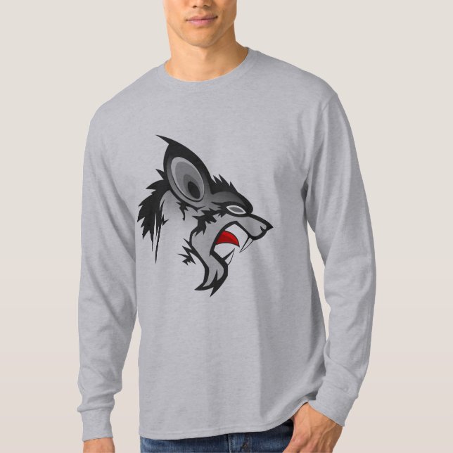 Camiseta Cubierta del viento de Wolfbat (Anverso)