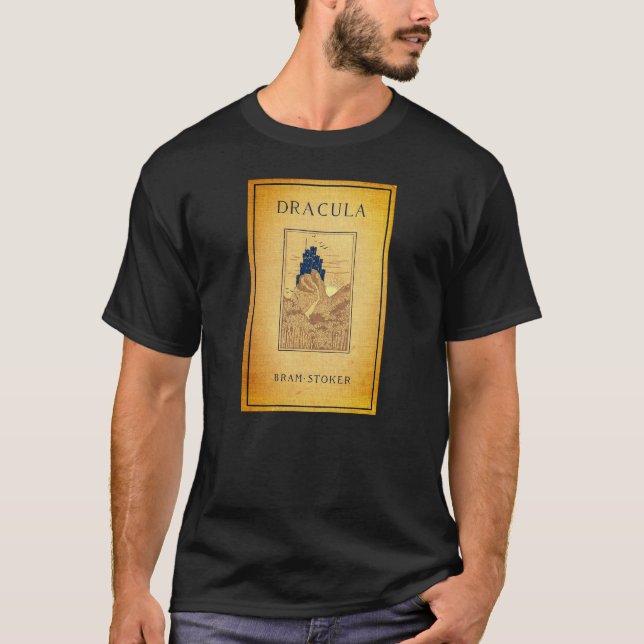Camiseta Cubierta Drácula del primer Ed Americano. (1899) (Anverso)