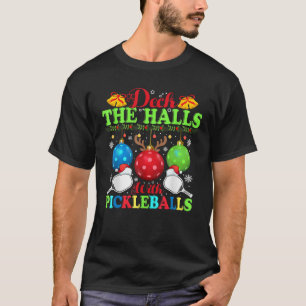 Camiseta Cubierta Los Salones Con Navidades De Bolas De Pol