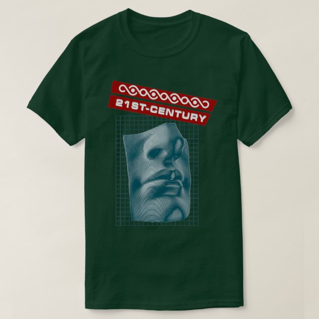 Camiseta Cubierta LP del siglo XXI (Diseño del anverso)