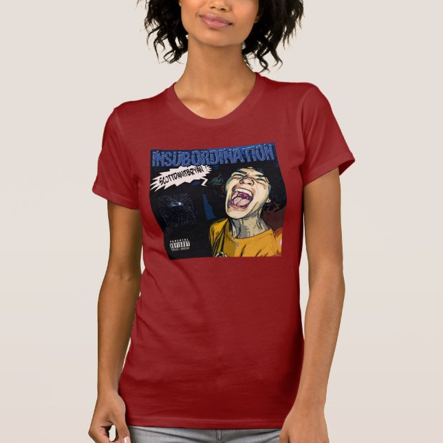 Camiseta Cubierta T del álbum de la INSUBORDINACIÓN (Anverso)