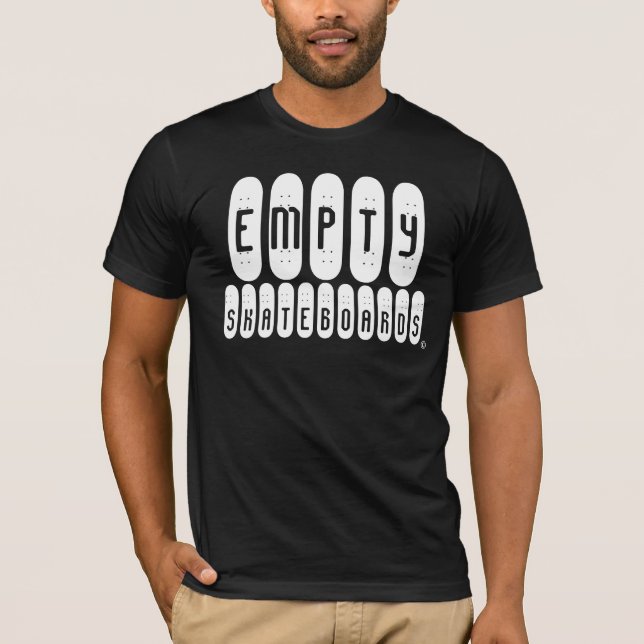 Camiseta Cubierta vacía T de los monopatines (Anverso)