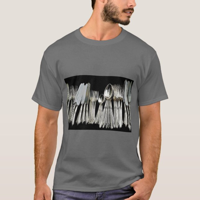 Camiseta Cubiertos Creativos (Anverso)