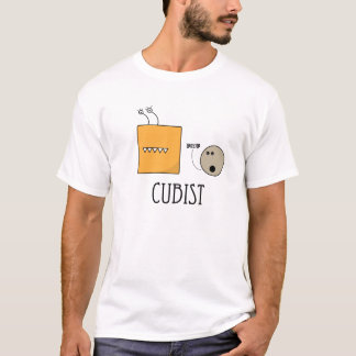 Camiseta cubista
