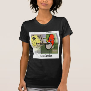 Camiseta Cubista Castro NeoCubismo Divertido