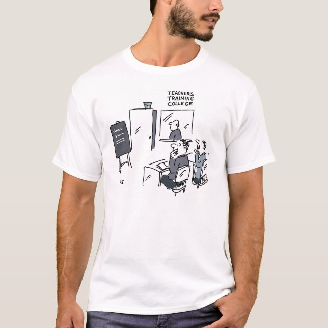 Camiseta Cubo a la puerta de la Escuela de Maestros (Anverso)
