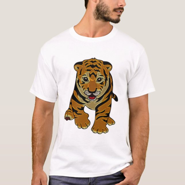 Camiseta Cubo de león 1 (Anverso)