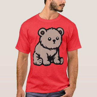 Camiseta Cubo de oso para bebé