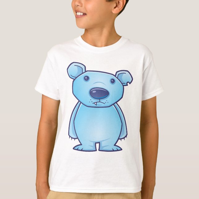 Camiseta Cubo de oso polar (Anverso)