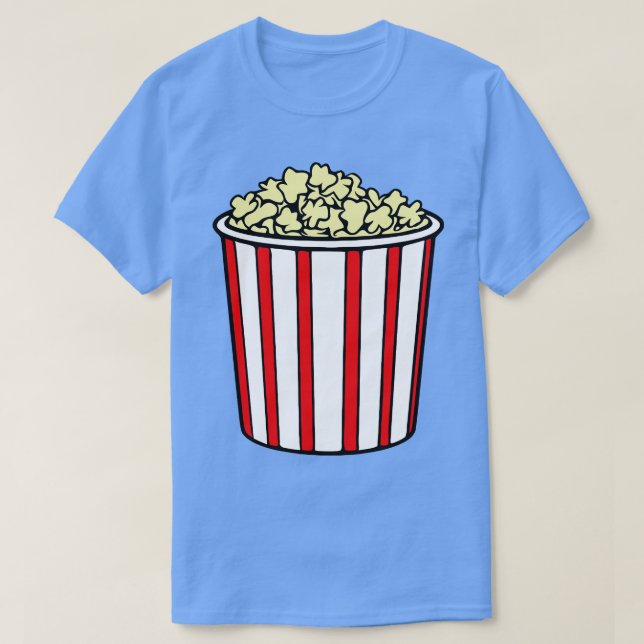 Camiseta Cubo de palomitas (Diseño del anverso)