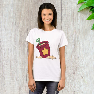 Camiseta Cubo De Playa Y Mujeres De Calzado