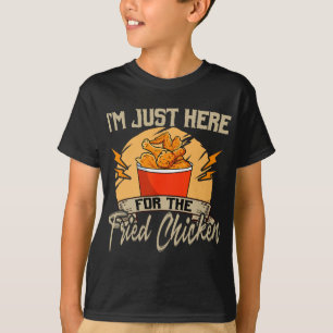 Camiseta Cubo de Pollo Frito Amante de la Comida Restaurant