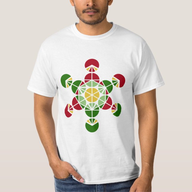 Camiseta Cubo de Reggae Metatron (Anverso)