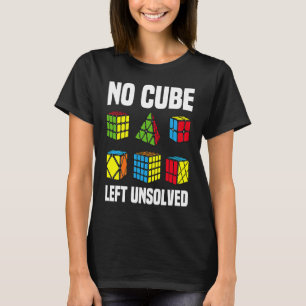 Camiseta Cubo de rompecabezas competitivo sin cubo sin reso