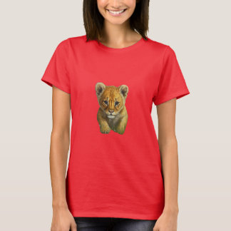 Camiseta Cubo, león