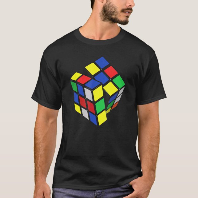 Camiseta Cubo mágico (Anverso)