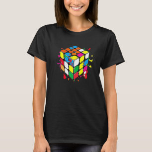 Camiseta Cubo mágico con pinta de esplete para los cubitos