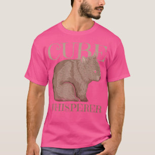 Camiseta Cubo Whisperer Cita Para Un Experto De Wombat