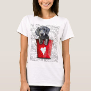 Camiseta Cubos de amor Dachshund cachorro