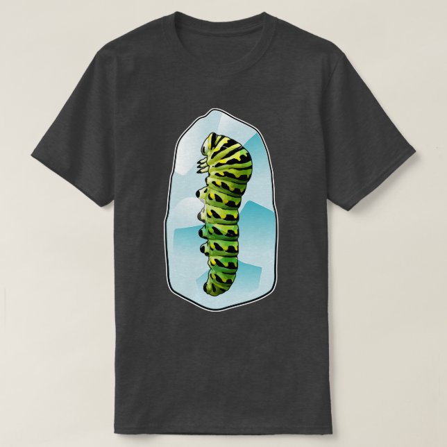 Camiseta Cubos de hielo de la oruga (Diseño del anverso)