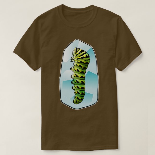 Camiseta Cubos de hielo de la oruga (Diseño del anverso)