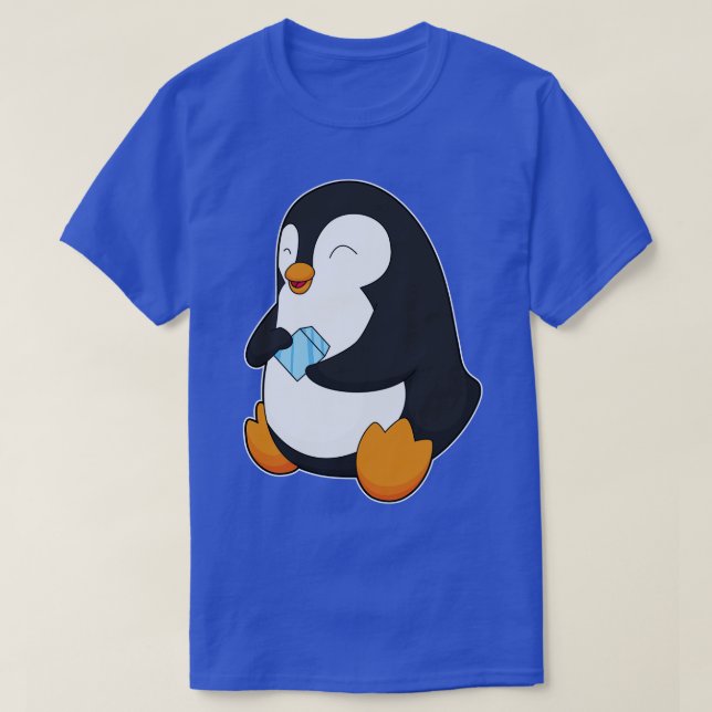 Camiseta Cubos de hielo pingüino (Diseño del anverso)