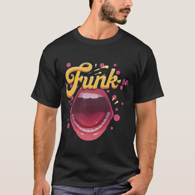 Camiseta Cubra-se de estilo. Funk-se! (Anverso)