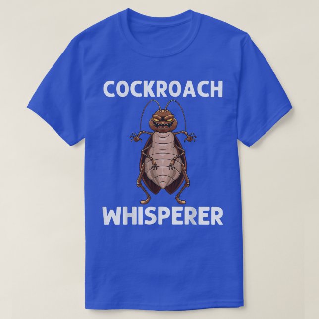 Camiseta Cucaracha Graciosa Para Hombres Entomología Femeni (Diseño del anverso)