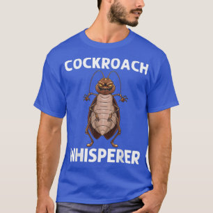 Camiseta Cucaracha Graciosa Para Hombres Entomología Femeni