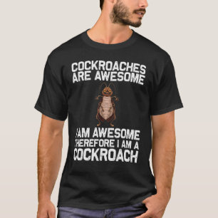 Camiseta Cucaracha Para Hombres Entomología Femenina Contro