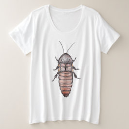 Camiseta Cucaracha Plus tamaño