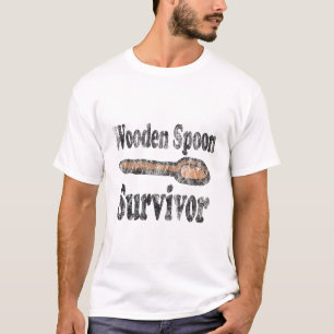Camiseta Cuchara De Madera Antigua Superviviente