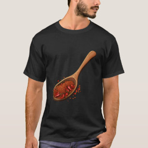Camiseta Cuchara de pimiento caliente de chile pimiento pic