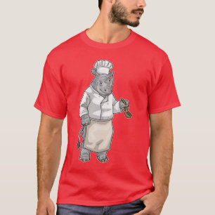 Camiseta Cuchara para cocinar Rhino Cook