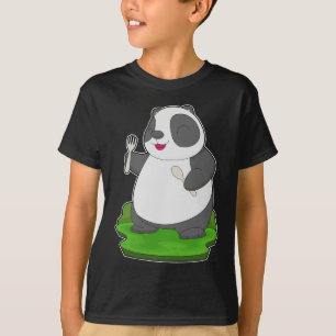 Camiseta Cuchara Tenedor de Panda